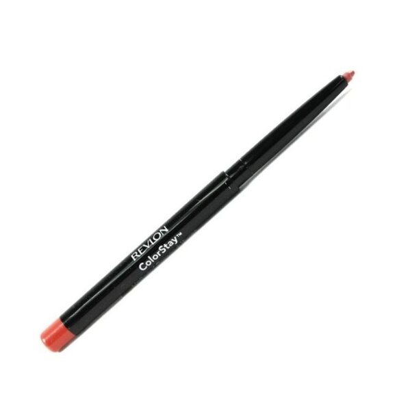 Revlon Colorstay Lip Liner Soft Flex Pink 650 Built-in Sharpener Long Wear - Picture 2 of 3
